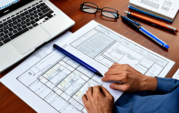 전기기사 시험과 관련된 자주 묻는 질문 - Focused Study**

"A dedicated electrician, fully clothed in work attire, studying technical blueprin...