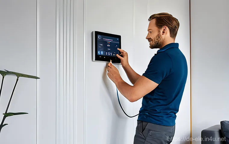 전기 자격증 취득 성공 사례 - In a brightly lit, organized vocational training workshop reminiscent of a German Handwerkskammer, a...