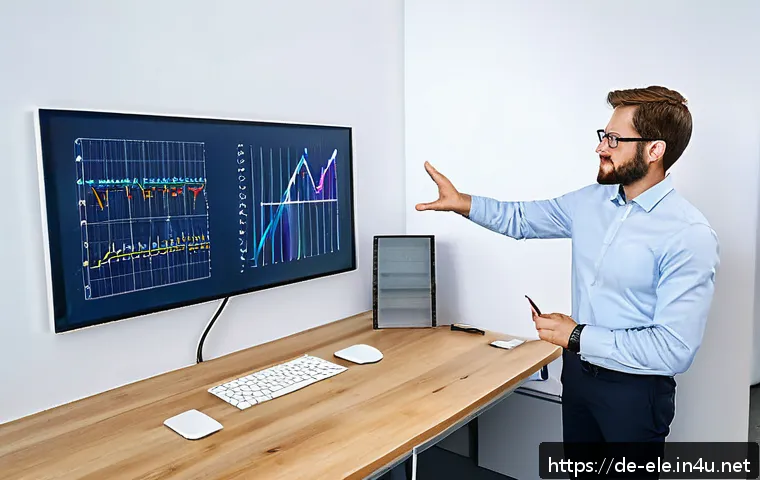 전기분야에서의 고객 커뮤니케이션 방법 - A professional German electrical engineer in a modern office setting, explaining a technical concept...